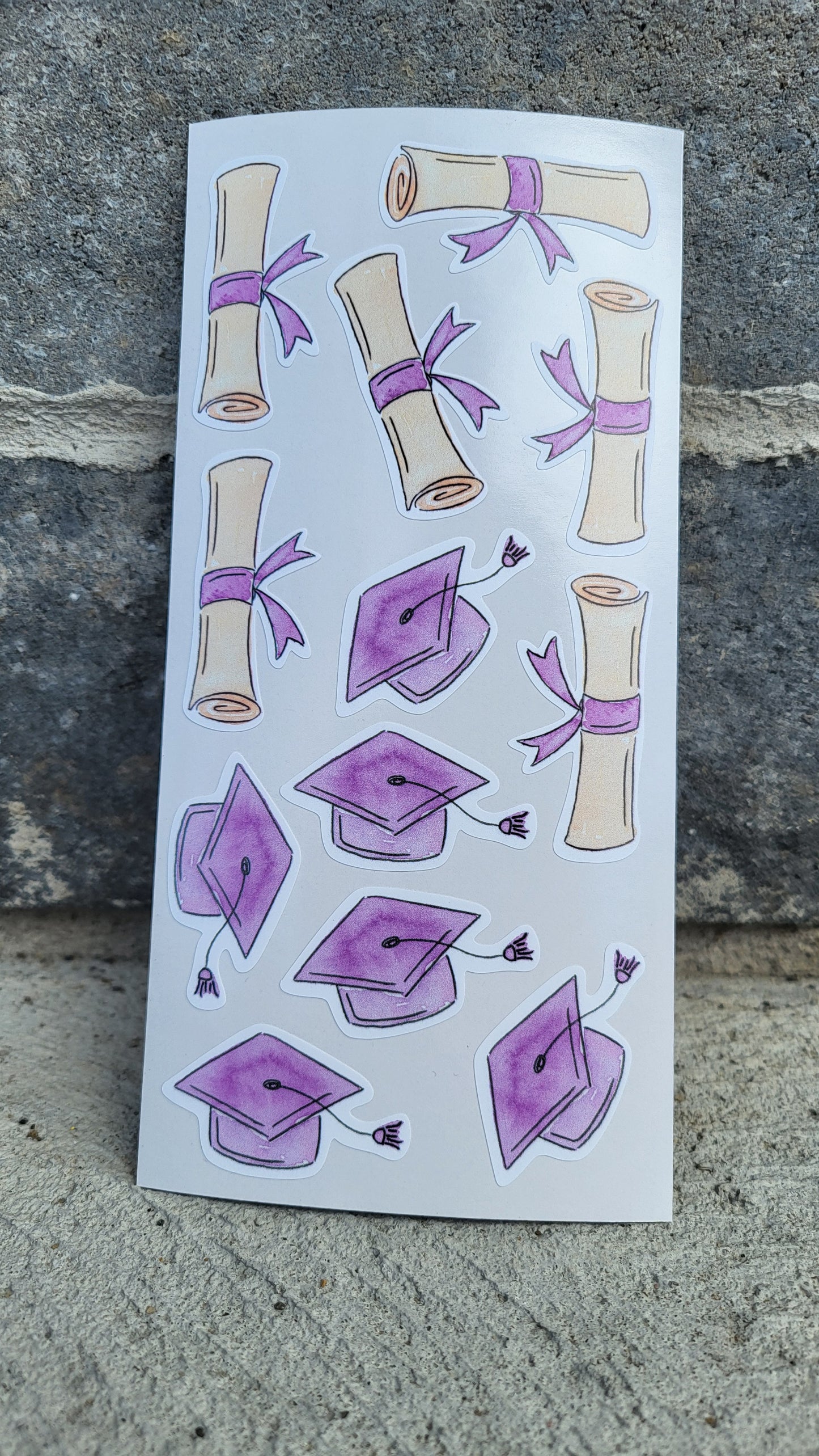 Finishing Sticker
