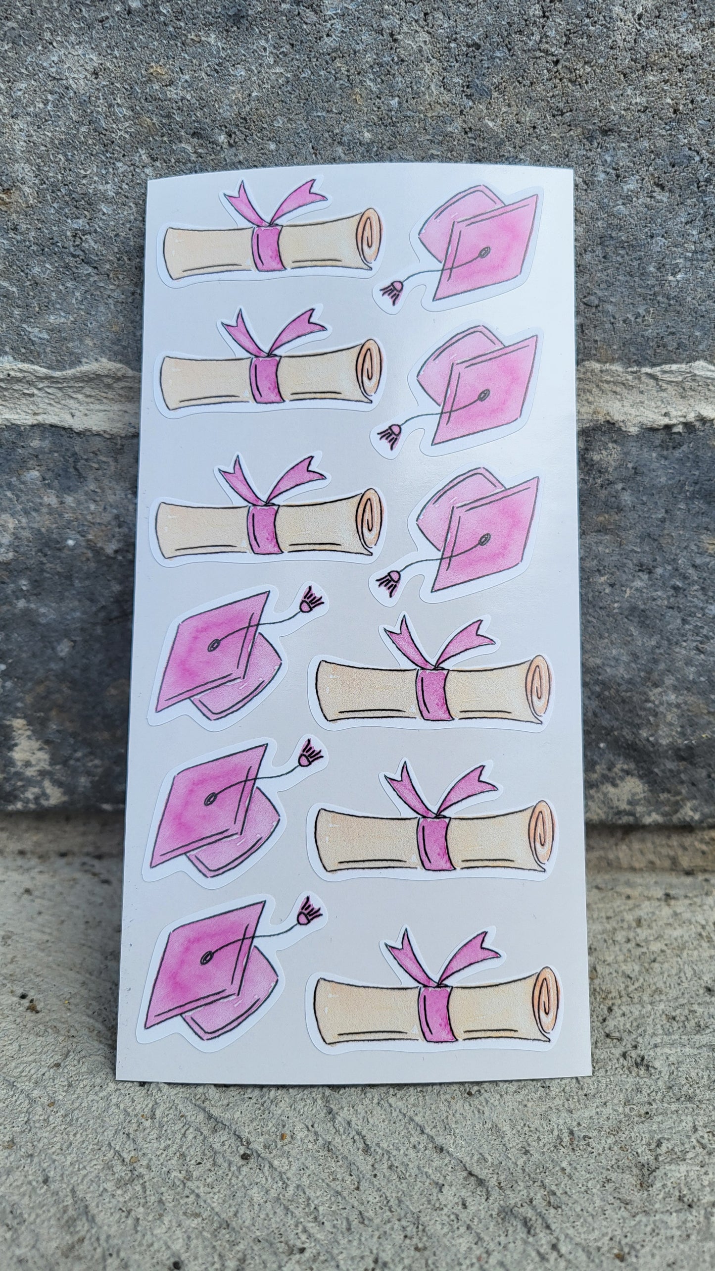 Finishing Sticker
