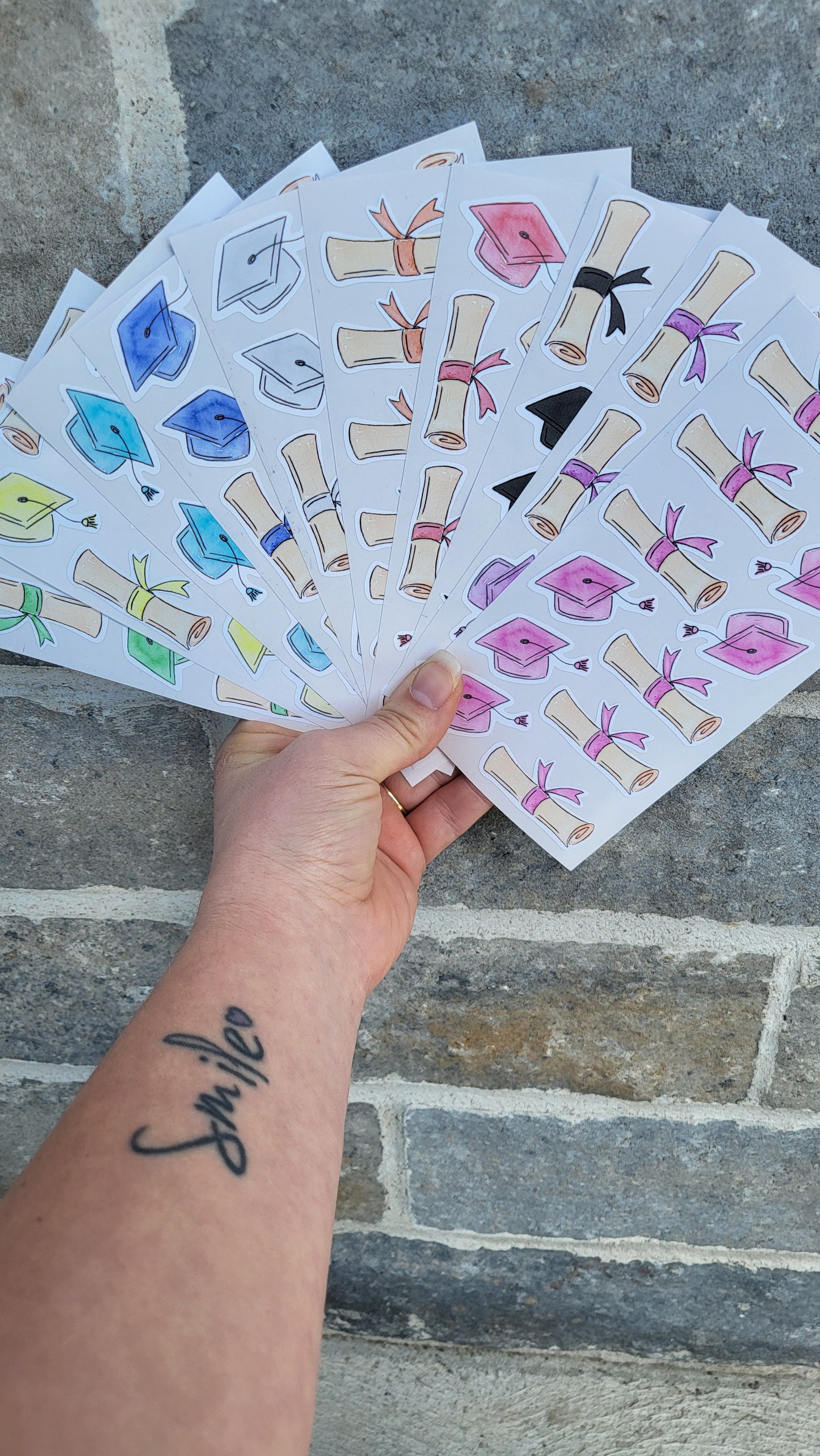 Finishing Sticker