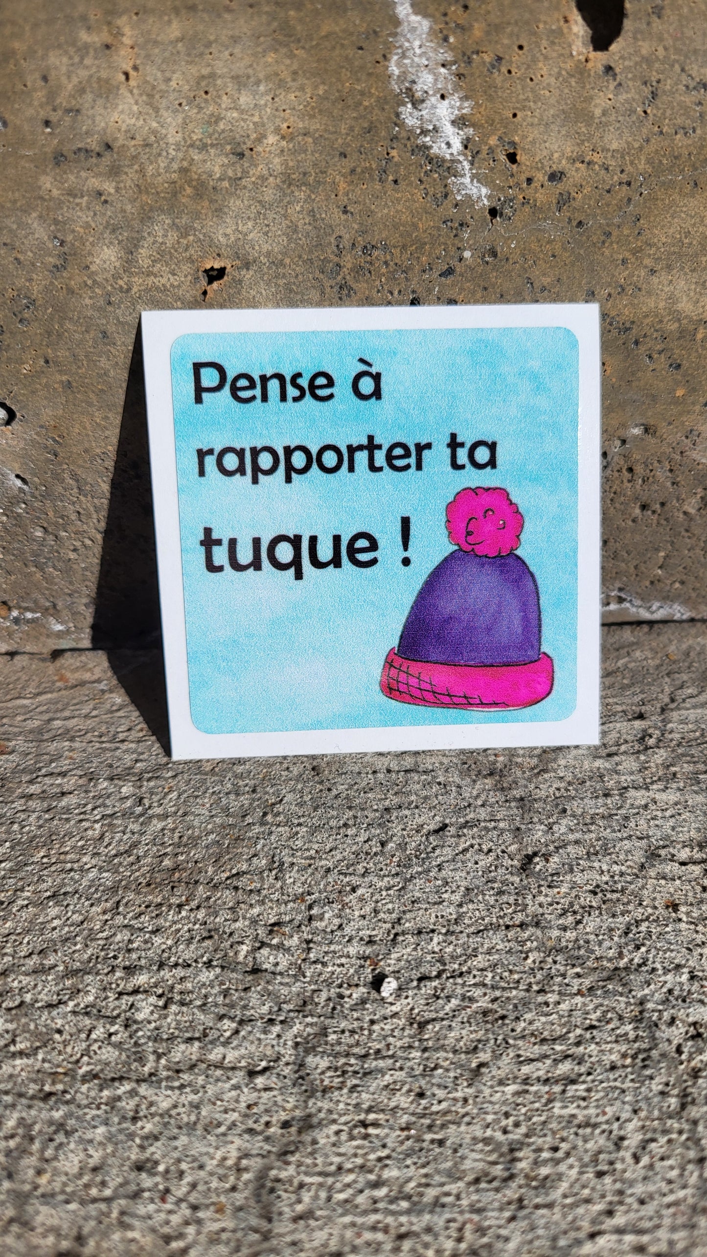 Reminder Sticker