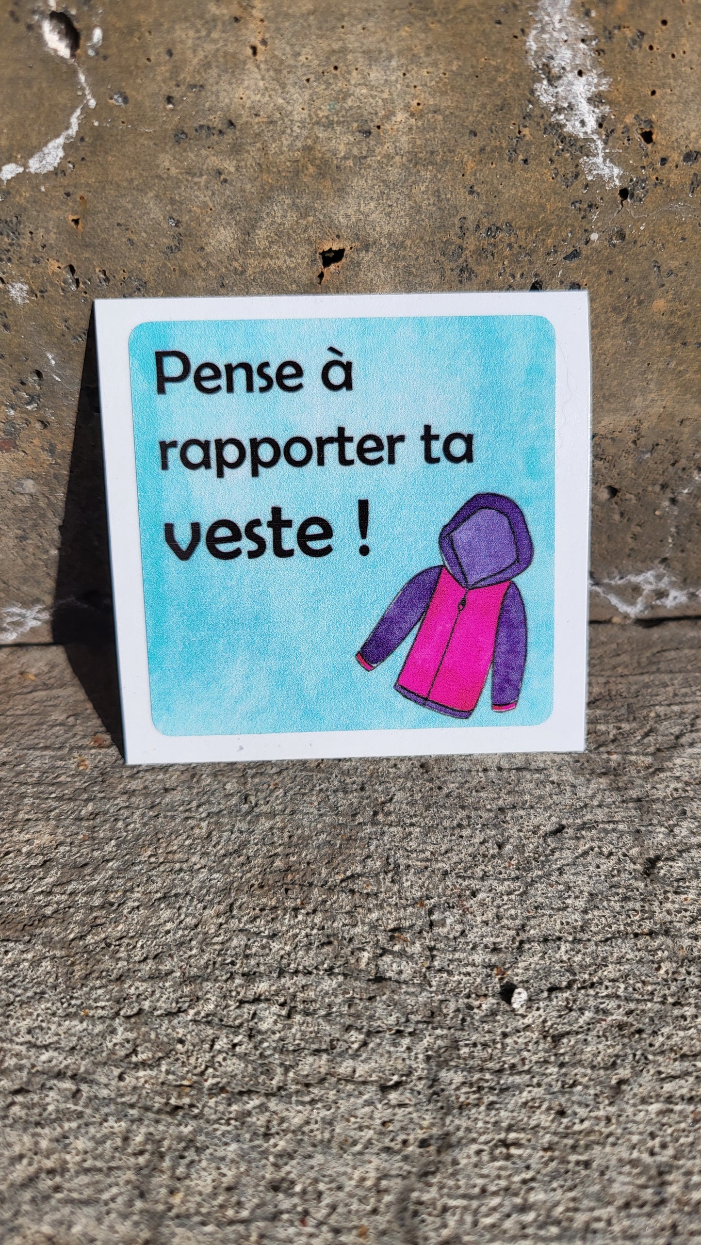 Reminder Sticker
