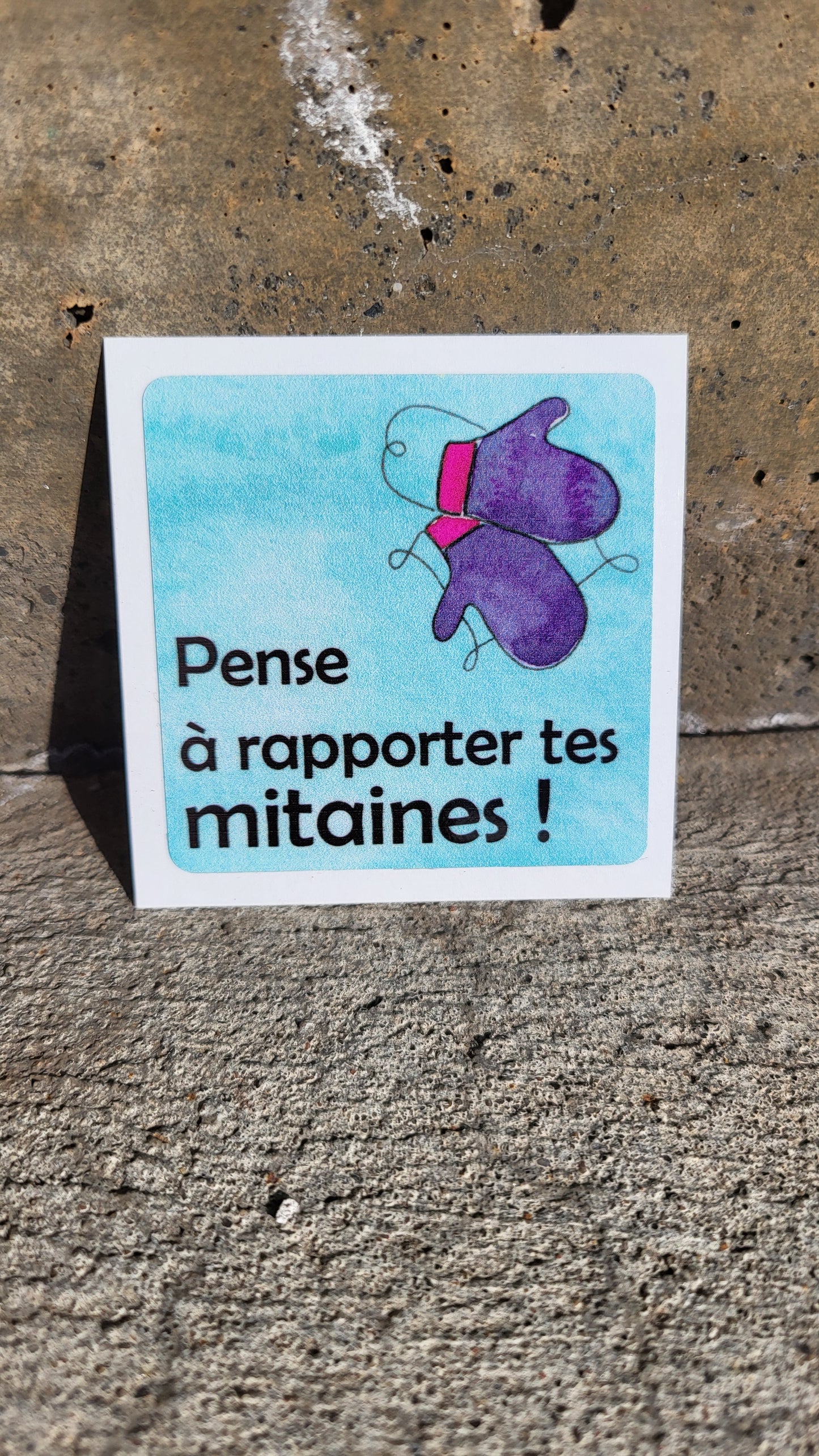 Reminder Sticker