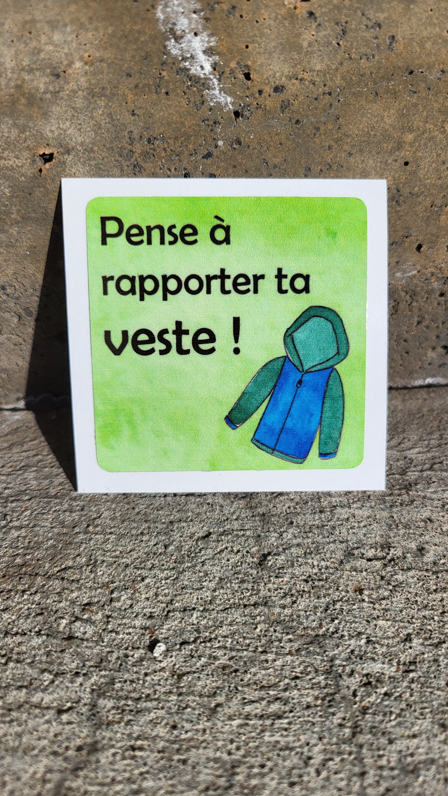 Reminder Sticker