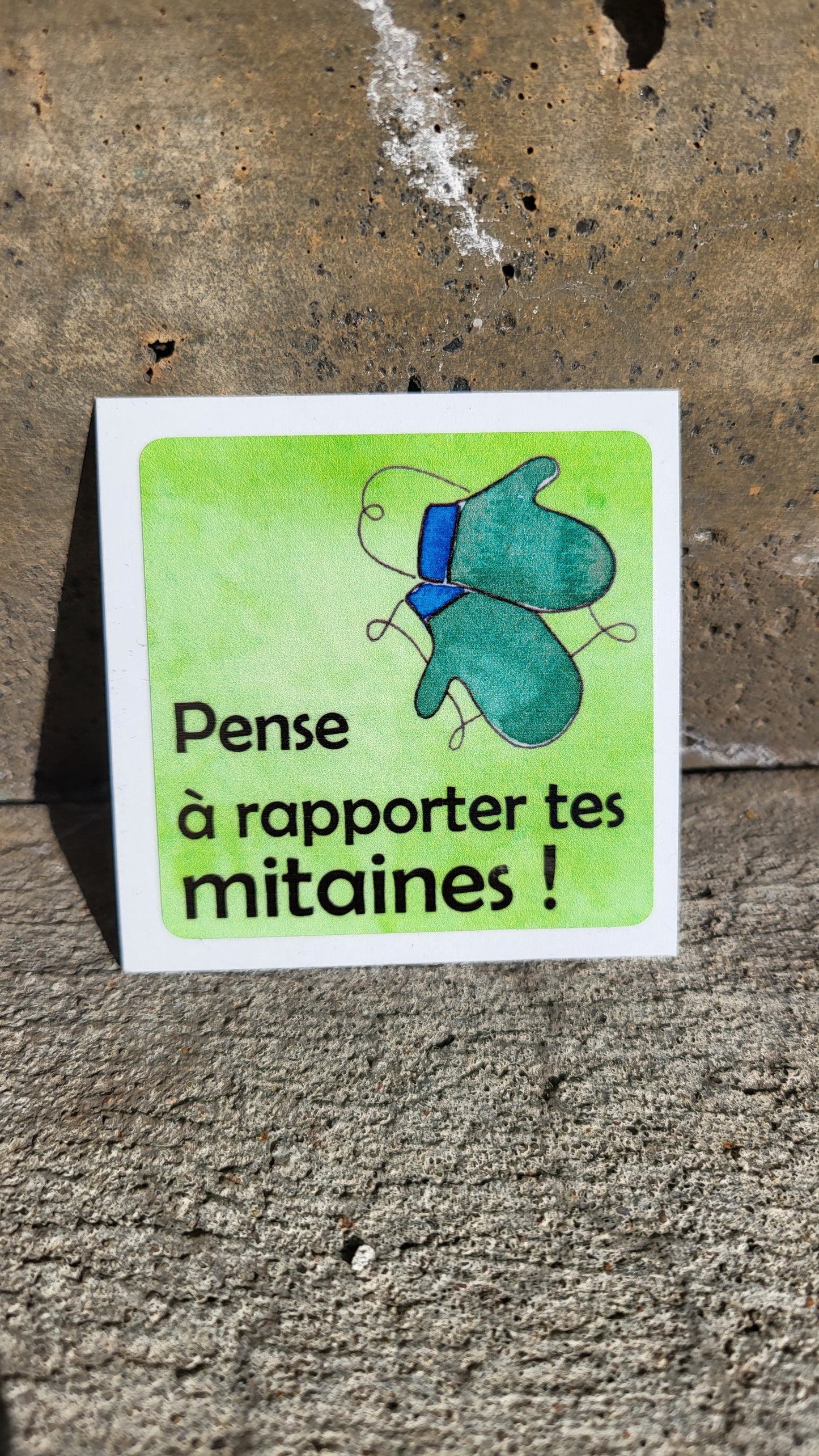 Reminder Sticker