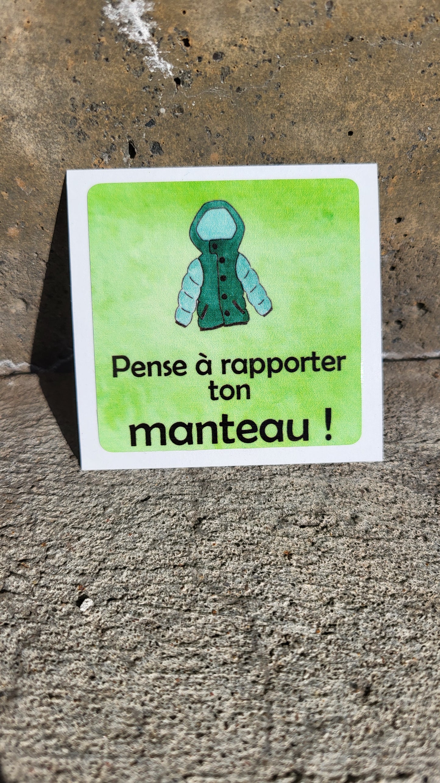 Reminder Sticker