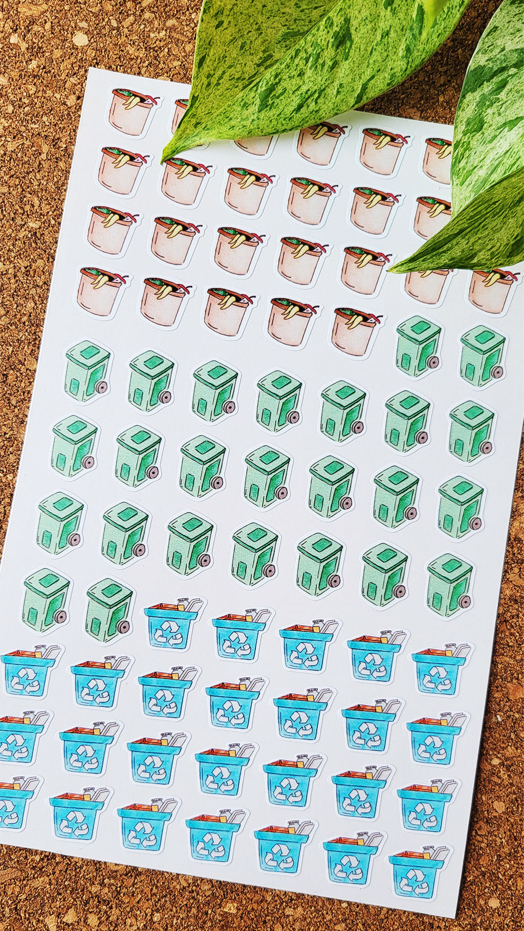 Universal planner stickers