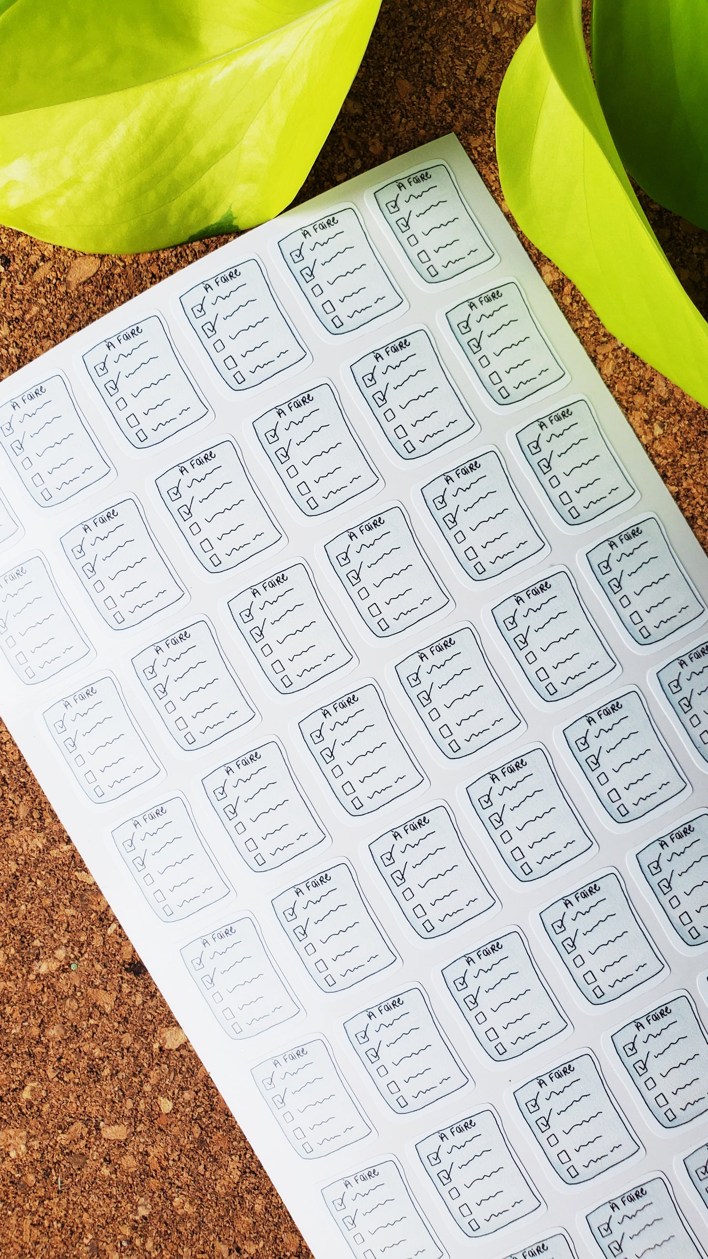 Universal planner stickers