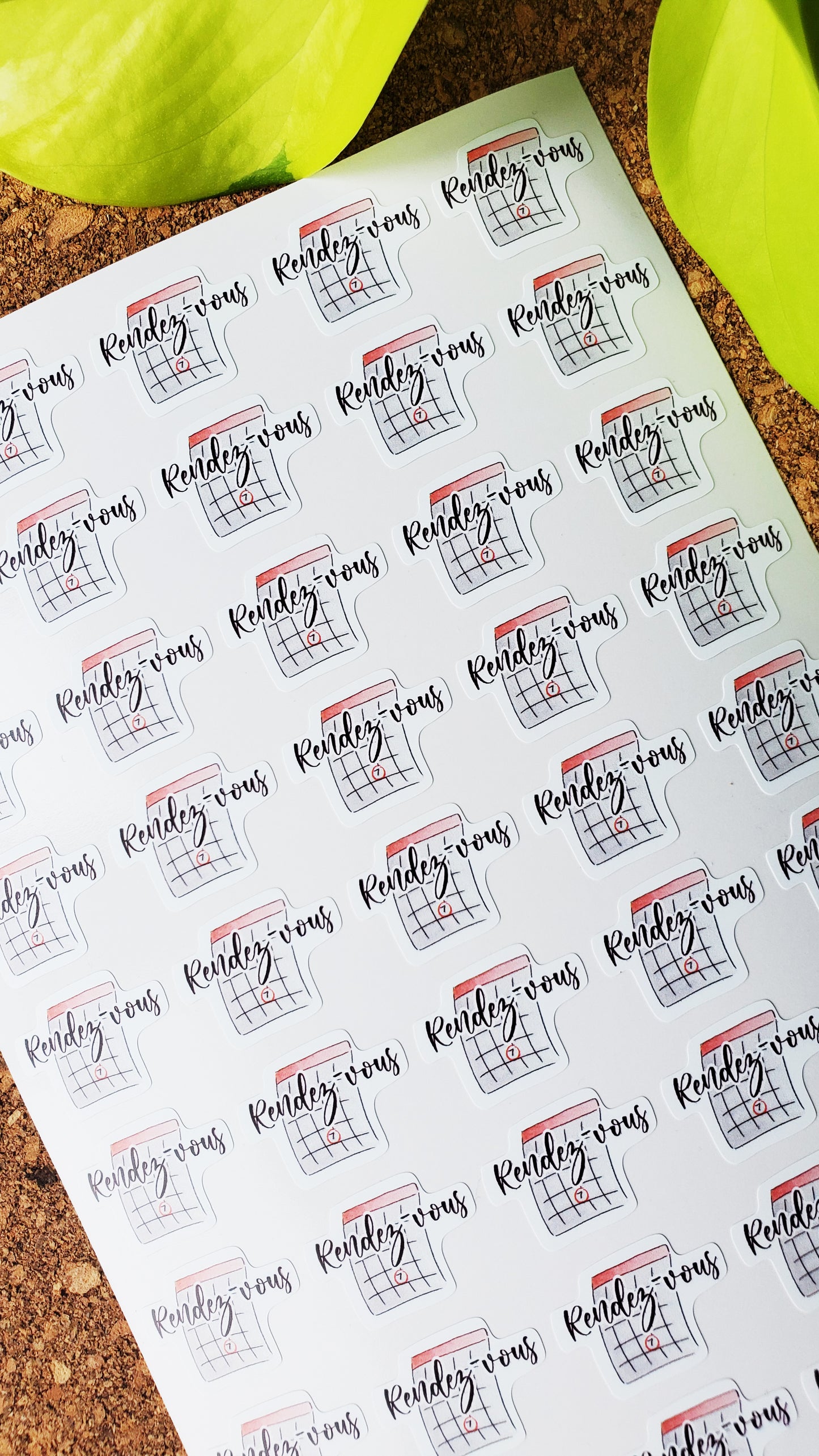 Universal planner stickers