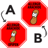 Allergy labels