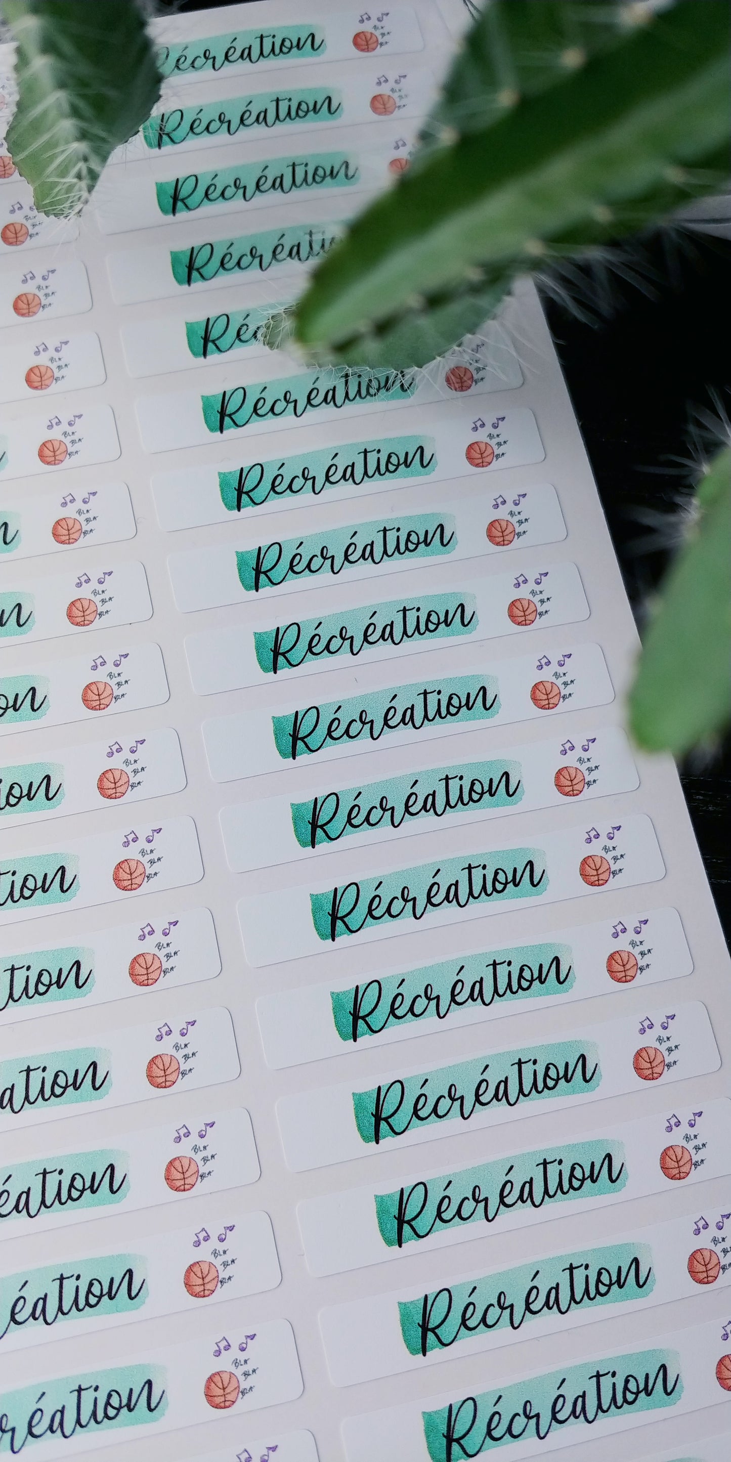 TES Planner Sticker