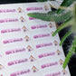 TES Planner Sticker
