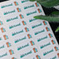 TES Planner Sticker