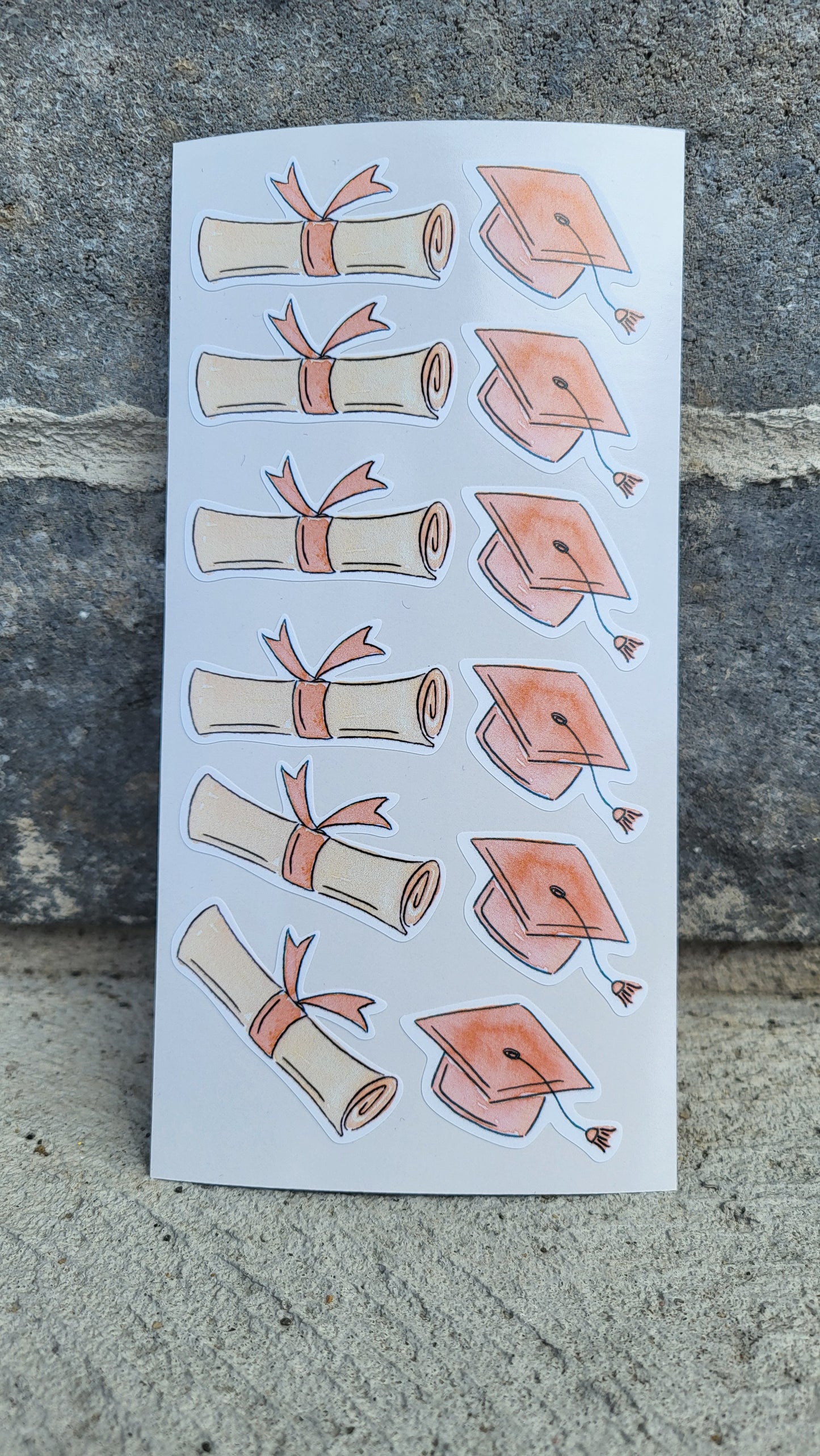 Finishing Sticker