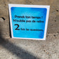 Reminder Sticker