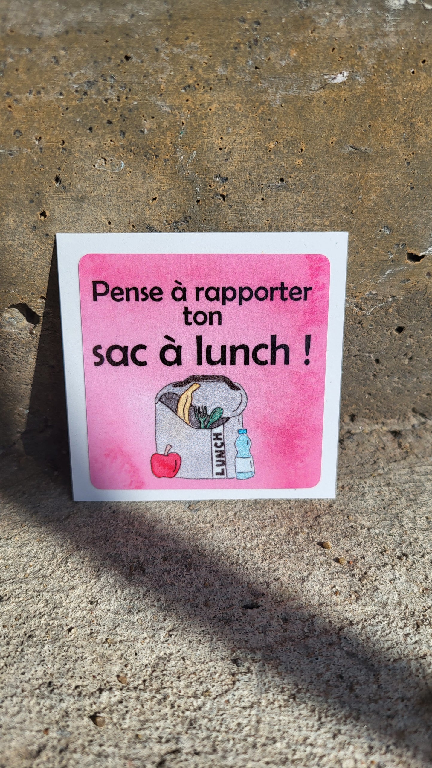 Reminder Sticker