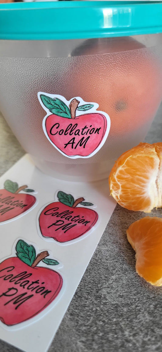 AM/PM Snack Sticker