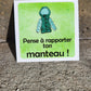 Reminder Sticker