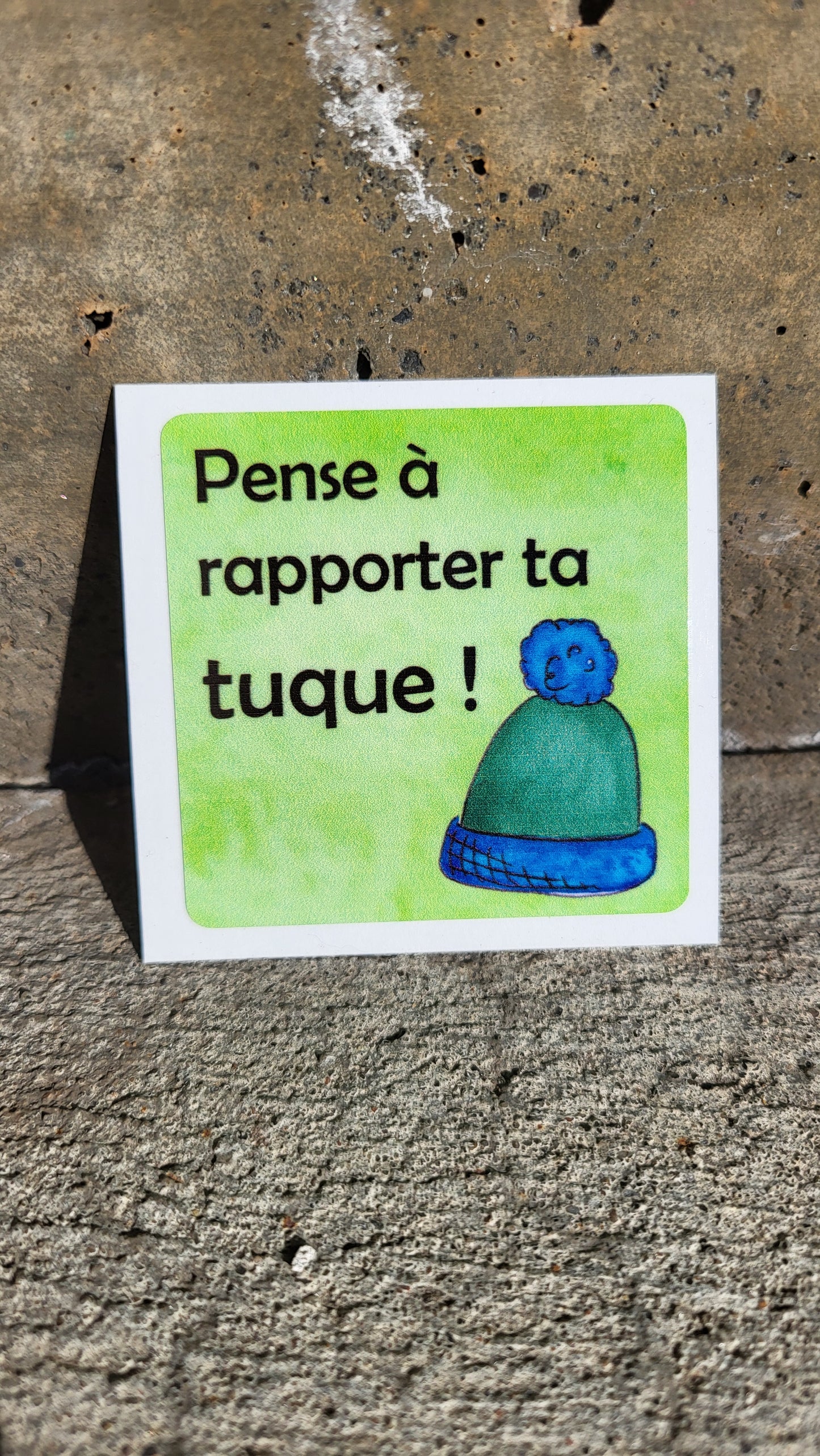 Reminder Sticker