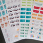 Student planner sticker