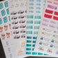Student planner sticker