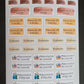 Student planner sticker