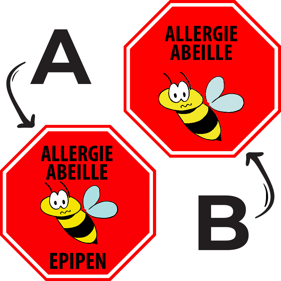 Allergy labels