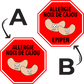 Allergy labels