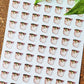 Universal planner stickers