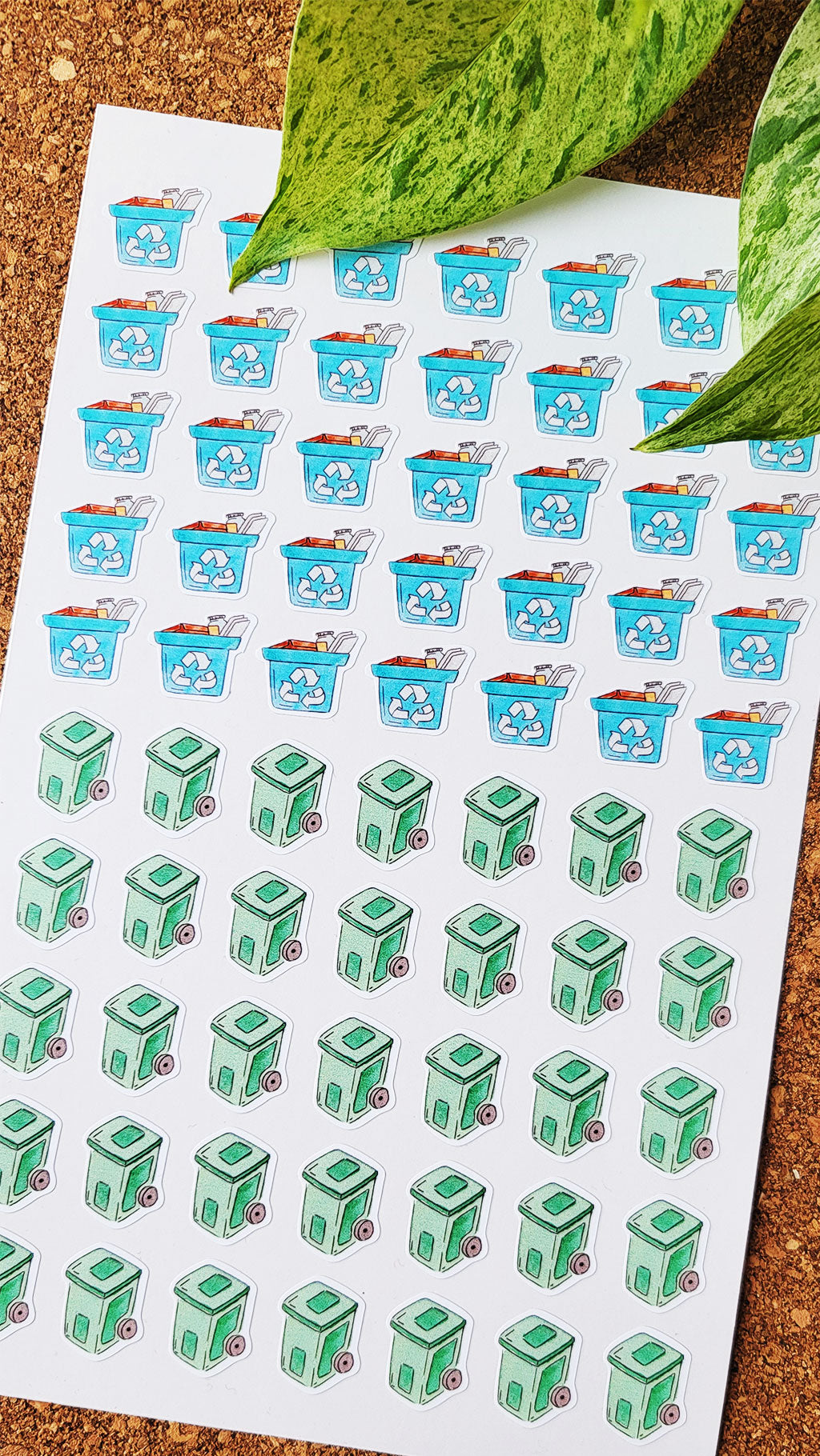 Universal planner stickers