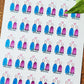Universal planner stickers