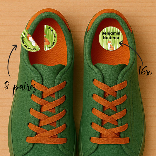Shoe labels