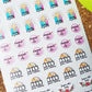 Universal planner stickers