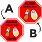Allergy labels