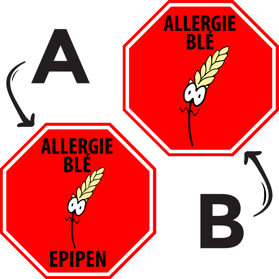 Allergy labels