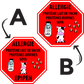 Allergy labels