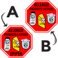 Allergy labels