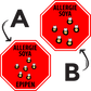 Allergy labels