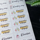 Teacher Planner Sticker