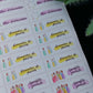 Teacher Planner Sticker